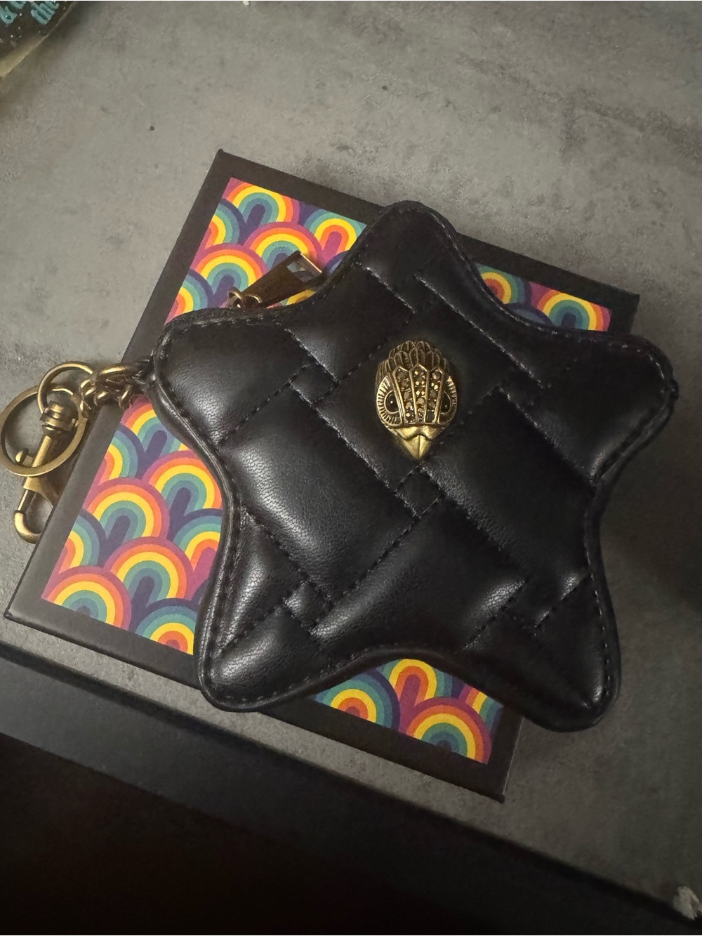 Kurt Geiger London Kensington Star Bag Charm - NIB
